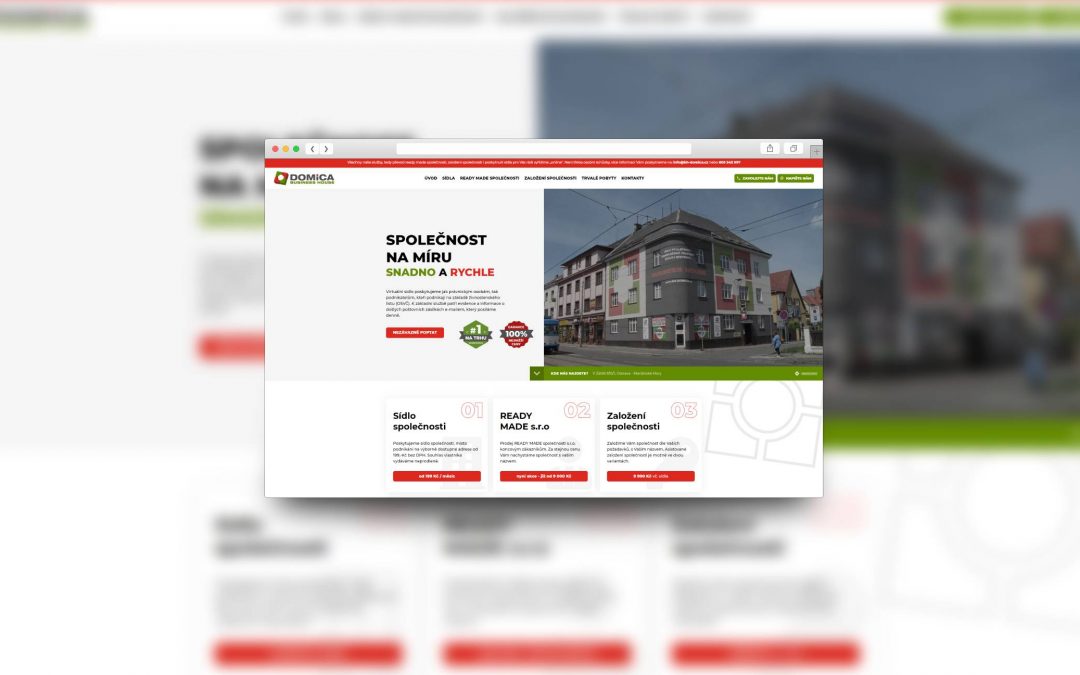 Případová studie – Virtuální kancelář Ostrava