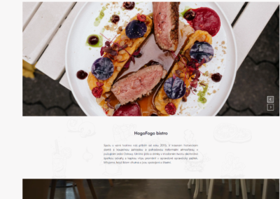Webová šablona pro restaurace